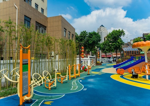 “口袋公园” 装满民生幸福 阻止六月尾，，重庆“口袋公园”今年开工八十八个、建成六十四个